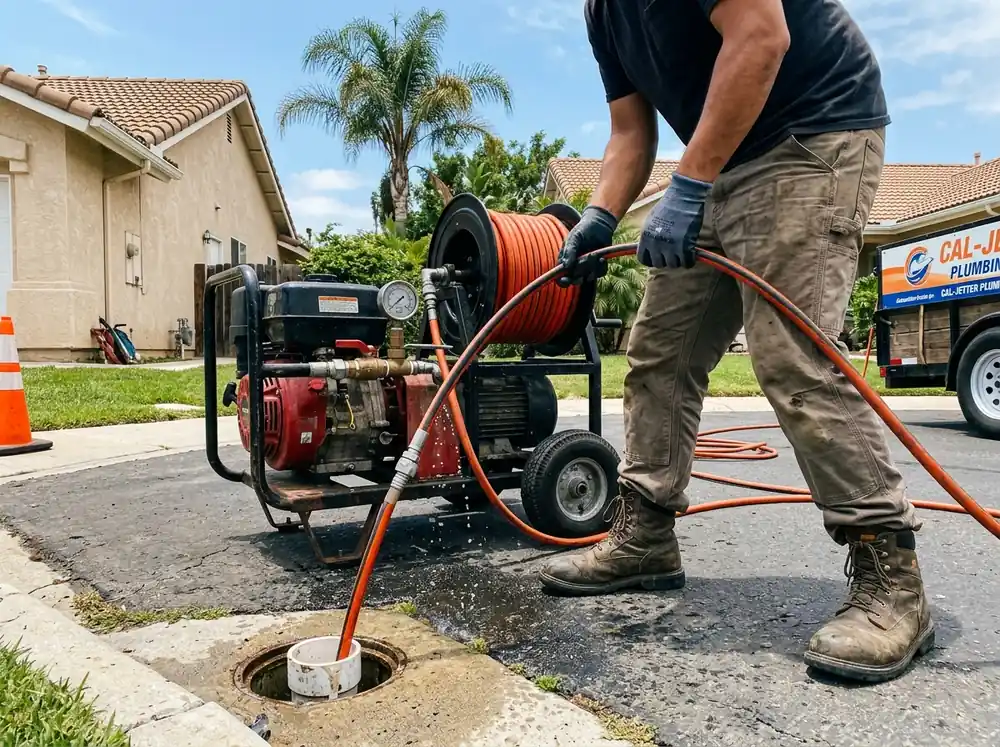 Hydro Jetting Services in Chula Vista CA - Professional high-pressure sewer pipe scouring