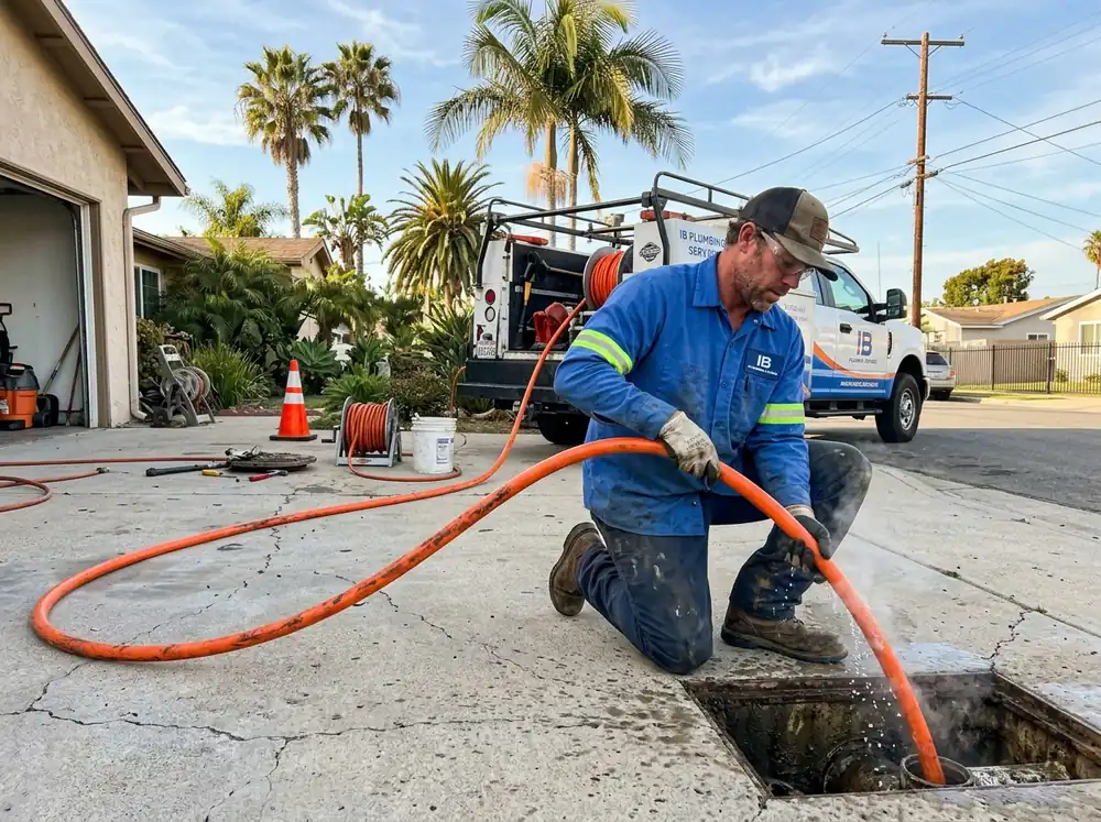Hydro Jetting Services in Imperial Beach CA - Professional high-pressure sewer pipe scouring