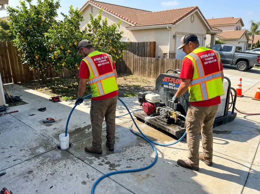 Hydro Jetting Services in Lemon Grove CA - Professional high-pressure sewer pipe scouring