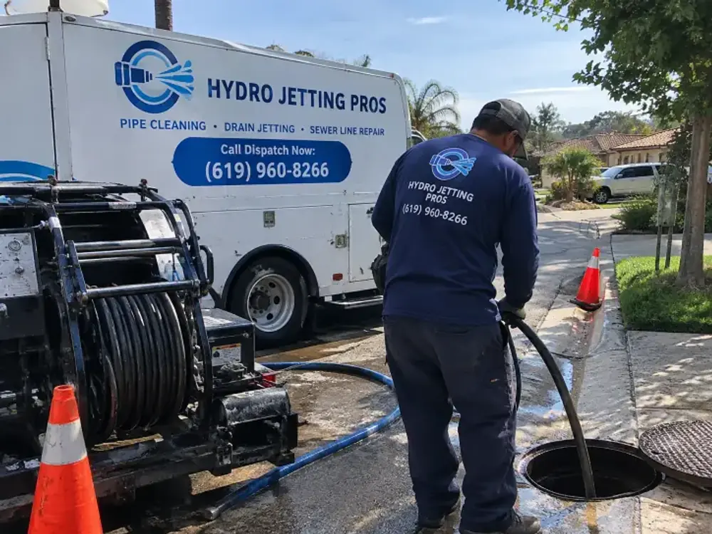 Hydro Jetting Services in Spring Valley CA - Professional high-pressure sewer pipe scouring