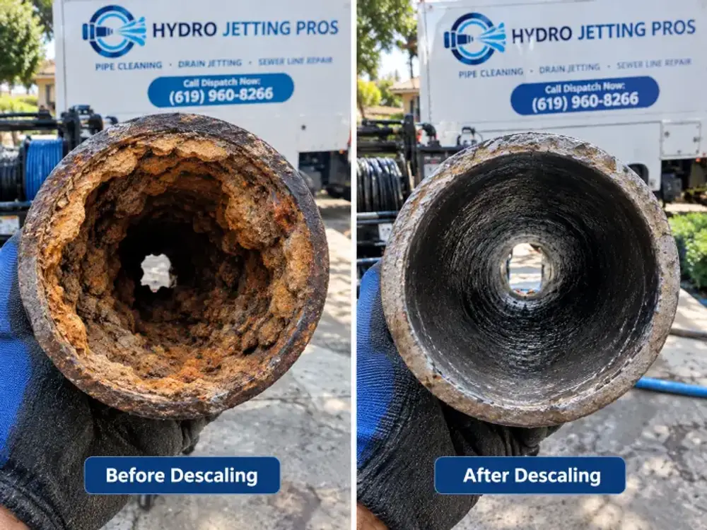 Hydro Jetting Services in Vista CA - Professional high-pressure sewer pipe scouring
